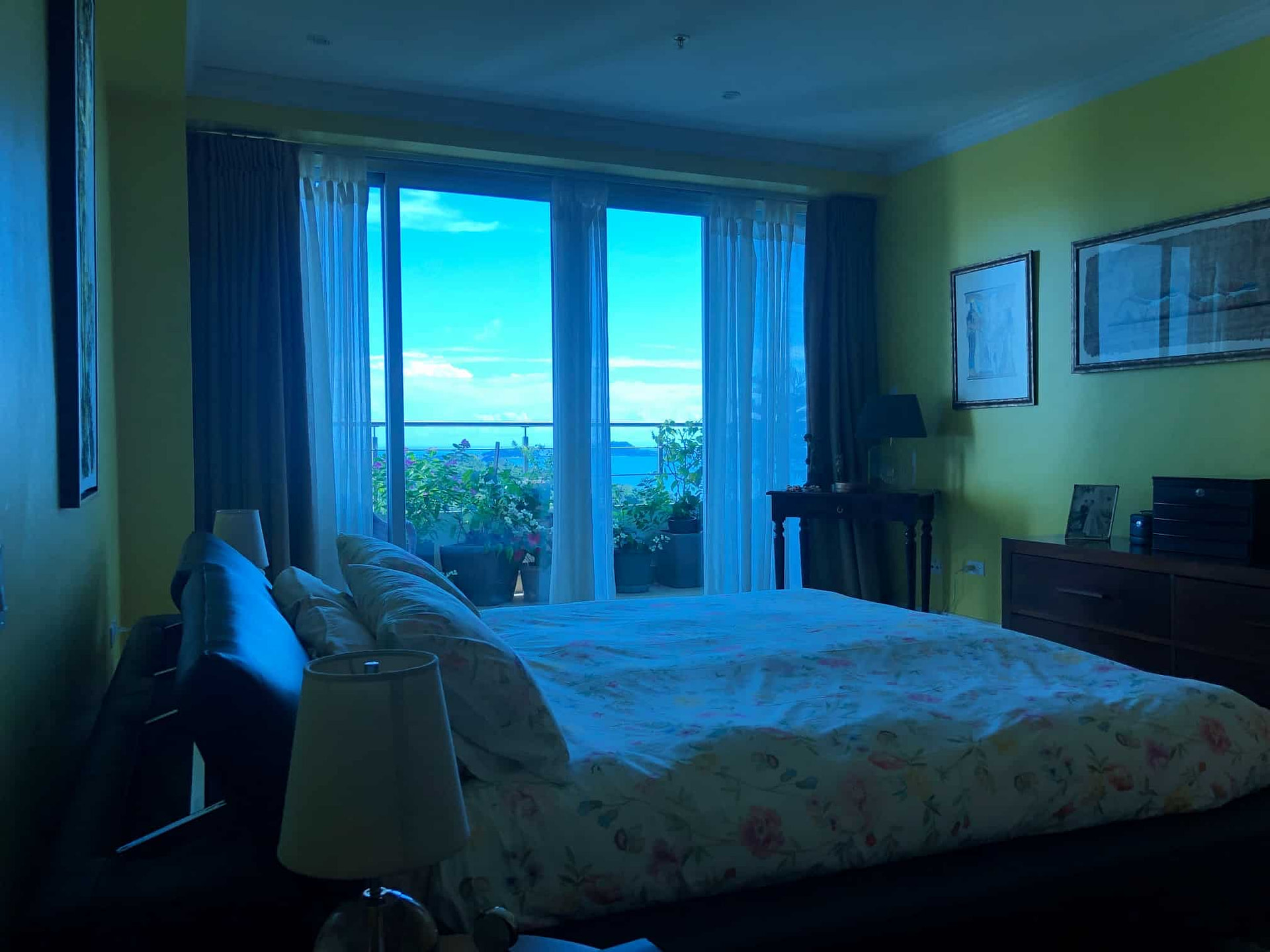 Casa Bonita main bedroom ocean view